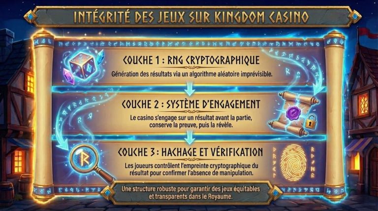 Kingdom Casino intégrité