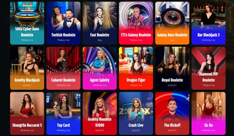 Kingdom Casino jeux table